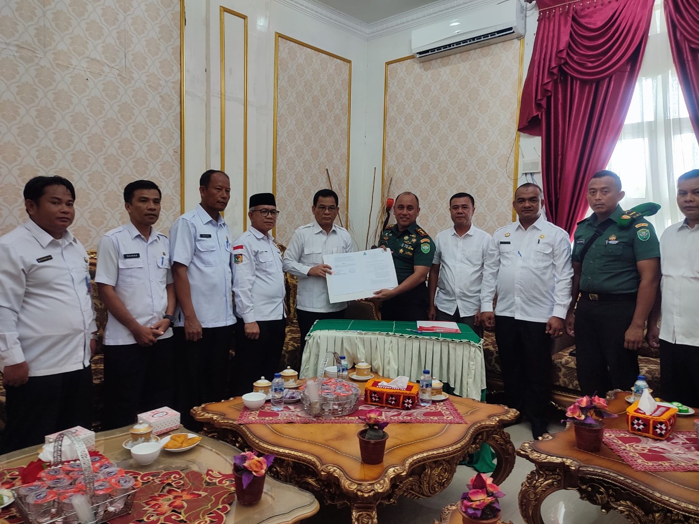 Penandatanganan NPHD untuk Pengamanan Pilbup 2024 di Simeulue