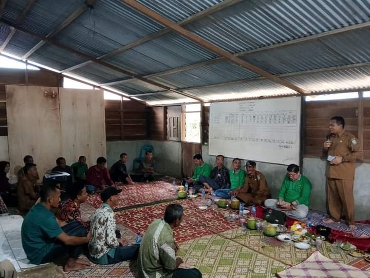 Tamon Jaya Kenduri Blang, Asisten III Datang gembira