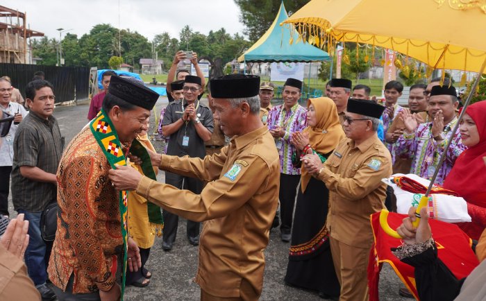 PJ.Sekda Sambut Kedatangan Kafilah Bener Meriah