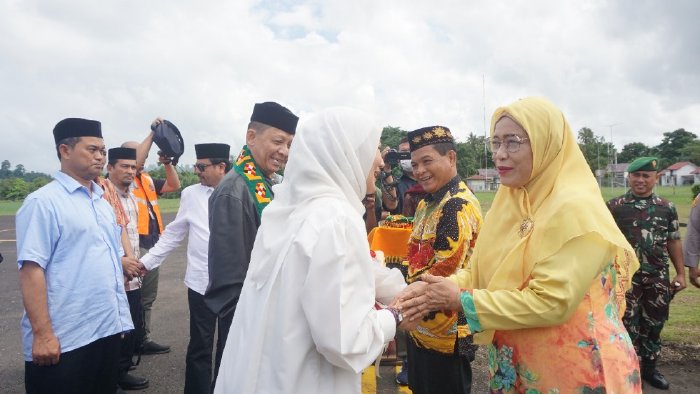 Pj Gubernur Aceh Achmad Marzuki, tiba di Simeulue