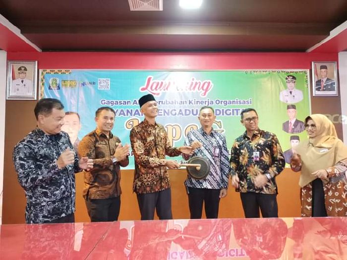 Pj. Sekda Simeulue Resmi Meluncurkan Layanan Pengaduan Digital