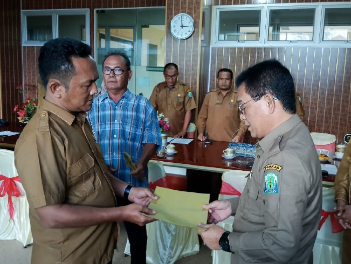 Pj Bupati Simeulue Tunjuk Plt Direktur PDAM Tirta Fulawan Yang Baru