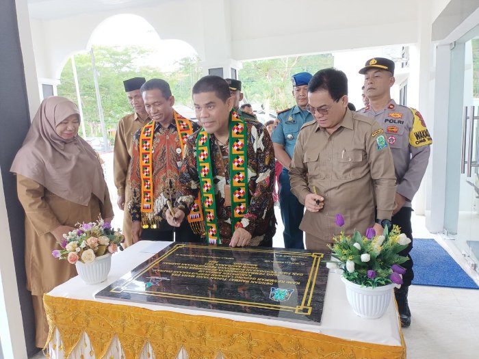 Gedung Layanan Perpustakaan Simeulue Resmi Dibuka oleh Kapusdatin Perpusnas RI