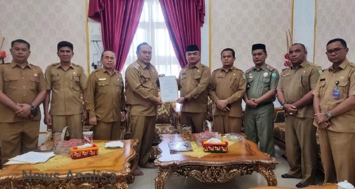 Pj. Bupati Simeulue Teuku Reza Fahlevi Tunjuk dua Plt. Sekda dan Plt. BPKD, untuk perkuat pemerintahan