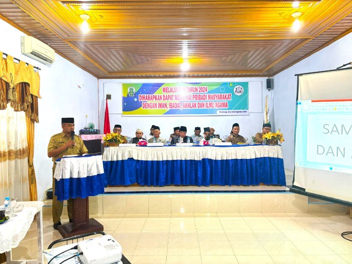 Plt Sekda Simeulue Resmi Membuka Pendidikan Kader Ulama Tahun 2024