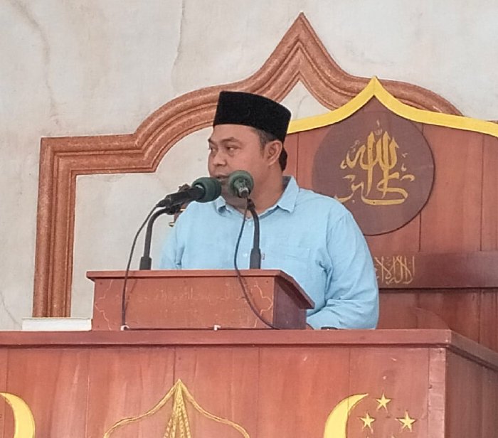 Peluncuran Program "Sholat Jumat Berkah bersama " di Kabupaten Simeulue