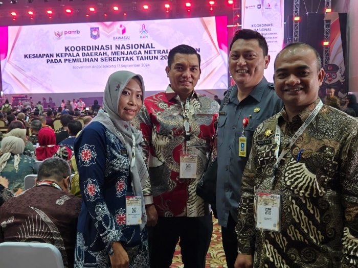 Plt. Sekda Simeulue Hadiri Rakor Nasional di Jakarta, Fokus pada Netralitas ASN dalam Pilkada 2024