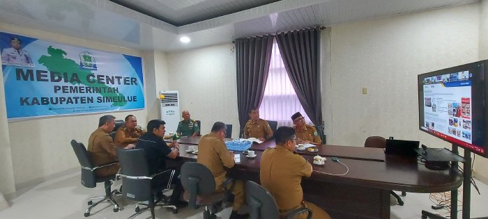 Pengendalian Inflasi Daerah: Pj Bupati Simeulue Ikuti Rakor Virtual Minggu Ketiga September