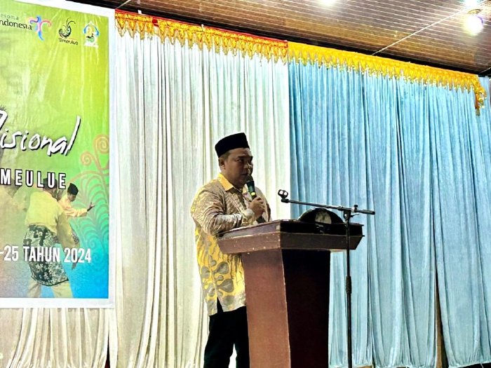 Buka Pergelaran Seni dan Budaya Tradisional Simeulue, Ini Pesan Pj Bupati Teuku Reza Fahlevi