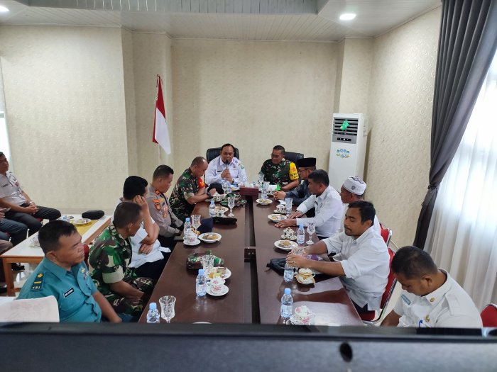 Pj Bupati Simeulue Sambut Kedatangan Ketua Tim Wasev pada Pelaksanaan TMMD ke-122 Tahun 2024