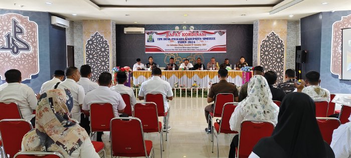 Pemkab Simeulue Bentuk Tim DESK Pilkada 2024 untuk Pastikan Pilkada Berjalan Aman dan Lancar