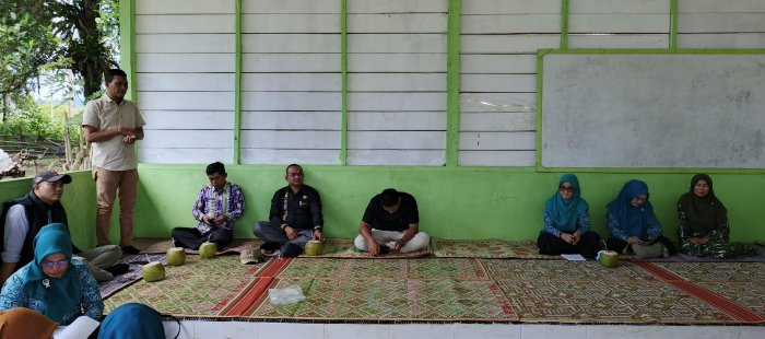 Pj Sekda Simeulue Bersama Ketua TP- PKK Tinjau Persiapan Lokasi Penilaian Program Gammawar