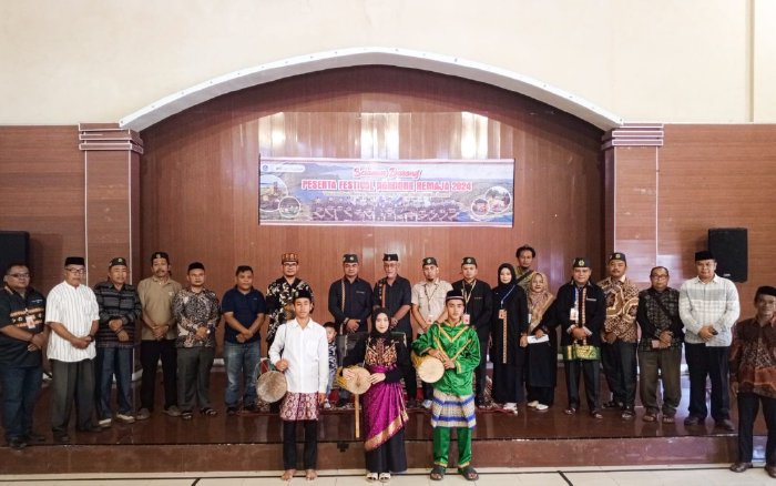 Pj Sekda Simeulue Hadiri Festival Nandong Tingkat Remaja