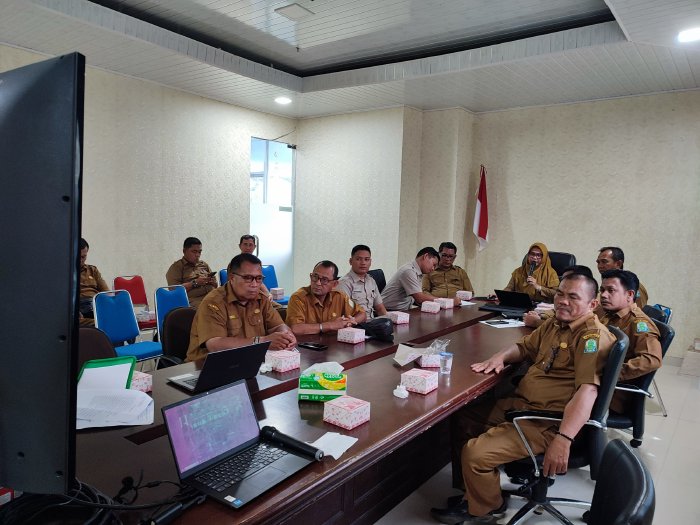 DLHK Simeulue Gelar FGD Tahap Kedua Penyusunan Dokumen Tahura Secara Virtual