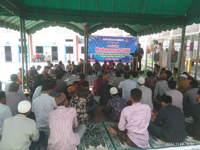 Peringati Maulid Nabi Muhammad SAW, Lapas Kelas III Sinabang Gelar Bakti Sosial Bagi Anak Yatim dan Mualaf