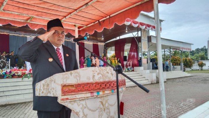 Simeulue Peringati Hari Pahlawan, Pj. Bupati Ajak Perkokoh Persatuan di Tahun Politik