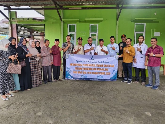 Wabup Simeulue dan BPOM Aceh Selatan Lakukan Pengawasan Takjil di Sinabang