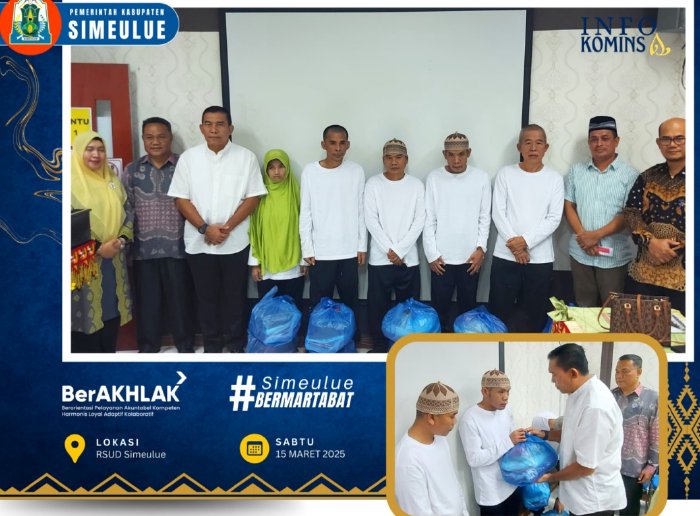 Bupati Monas Terima Pemulangan Pasien Jiwa dari RSJ Aceh