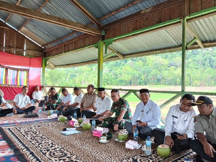 Nusar Amin Hadiri Gerakan Tanam Padi Serentak Bersama 14 Provinsi Secara Virtual