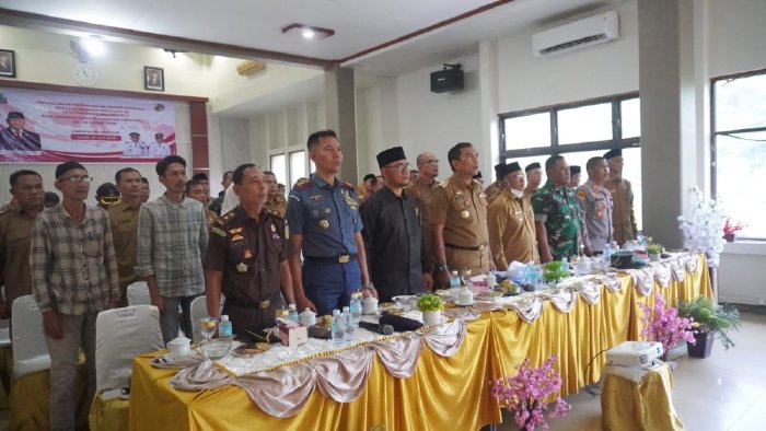 Pemkab Simeulue Ikuti Peluncuran Koperasi Desa Merah Putih dan Harkopnas ke-78 Secara Virtual